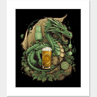 Green Dragon Lager Posters and Art